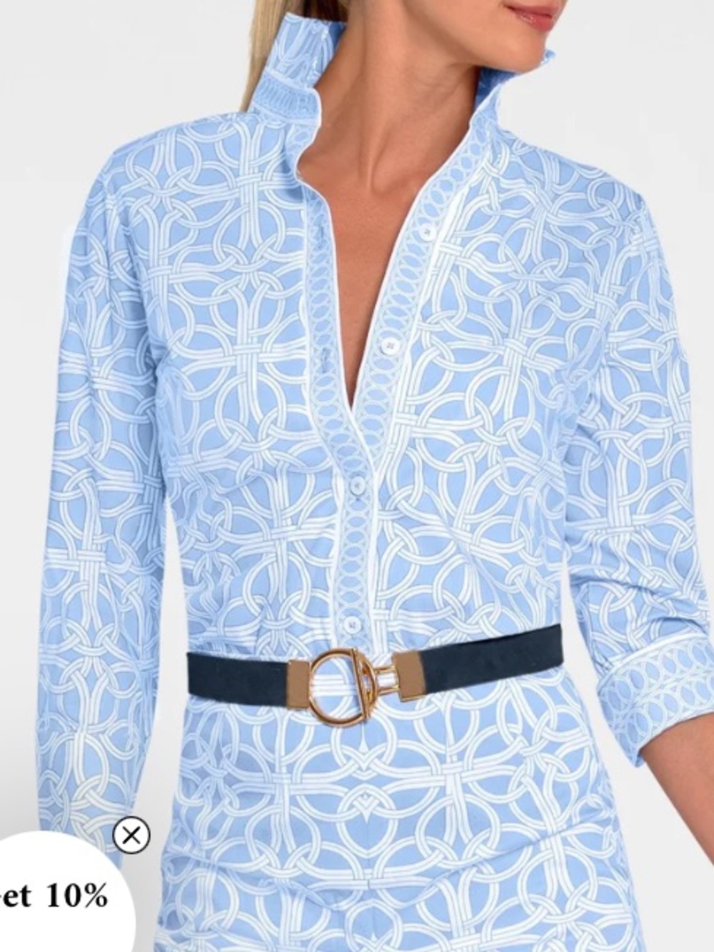 Gretchen Scott boyfriend shirt NEW
